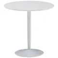 Produktbild: WOHNLING Esstisch weiß rund, Mittelfuß weiß, 75,0 x 75,0 x 74,0 cm