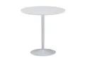 Produktbild: Wohnling Esstisch WL6.504 Rund 75 cm Esszimmertisch Weiß Hochglanz Küchentisch Tisch (75x75x74 cm Kleiner Küchentisch Weiß Hochglanz), Esszimmertisch Modern, Frühstückstisch Rund Klein