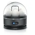Produktbild: Arendo Eierkocher 400 Watt, Edelstahl, Egg Cooker, 7 Eier, 3 Härtegrade wählbar, Warmhaltefunktion, Signalton, BPA-frei, cool grey