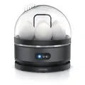 Produktbild: Arendo Eierkocher 1-7 Eier 400 Watt Edelstahl Design 3 Härtegrade Cool Grey TOP