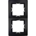 Produktbild: Kopp - PARIS – Abdeckrahmen 2-fach, Farbe: mattschwarz - 308550069
