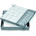 Produktbild: ZARGES Schachtabdeckung Stahl verzinkt 800 x 800 mm
