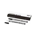 Produktbild: Montblanc - Größe F - Schwarz MISTERIO PF - 2x1 - Für Montblanc Masterpiece LeGrand Tintenroller