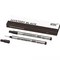 Produktbild: 2x Montblanc Rollerball/Tintenroller Mine LeGrand F Mystery Black/Schwarz Refill