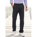 Produktbild: H.I.S Chinohose »regular-fit« lange Hose, aus elastischer Baumwoll-Qualität, Gr. 32 - Länge 32, schwarz, , 38145308-32 Länge 32