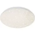 Produktbild: LED Deckenleuchte Dimmbar Fernbedienung Sternendekor CCT 23W Metall Briloner - Weiß