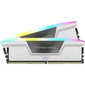 Produktbild: Corsair Vengeance RGB (2 x 16GB, 6200 MHz, DDR5-RAM, DIMM) (CMH32GX5M2B6200C36W)