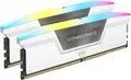 Produktbild: Corsair Vengeance RGB UDIMM 32GB Kit DDR5-6200 CL36-39-39-76 - CMH32GX5M2B6200C36W weiß