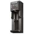 Produktbild: everActive Ladegerät für Akku 18650 AAA AA C, professionell und schnell, mit powerbank Funktion, Modell: UC-100C, schwarz