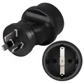 Produktbild: Hama Reise-Stecker Reise-Adapter DE Schuko-Steckdose auf China Australien TYP I