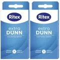 Produktbild: Ritex Extra Dünn Kondome 2 x 8 Stück für ein besonders natürliches Gefühl Set