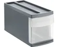 Produktbild: Schubladenbox Systemix S anthrazit 39,5x17x20,3 cm