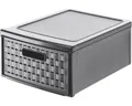 Produktbild: Schubladenbox klein Country 8,3l anthrazit 35x26x14,5 cm