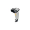 Produktbild: Zebra LS2208, 1D, SR, Multi-IF, Kit (USB), hellgrau Handscanner, Retail, 1D, Laser, Standard Range, 100 Scans/Sek., Multi Interface (RS232, KBW, USB), inkl.: Kabel (USB), Standfuß, Farbe: hellgrau (LS2208-SR20001R-UR)