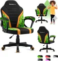 Produktbild: Huzaro Schreibtischstuhl Kinder Ranger 1.0 Gaming Stuhl Racing Sessel Bürostuhl Drehstuhl Gamer bis 130 kg Mesh Pixel