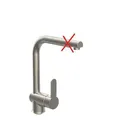 Produktbild: SCHÜTTE LONDON Küchenarmatur mit ausziehbarer Geschirrbrause, 360 Grad, 29,8 cm