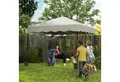Produktbild: Outsunny Faltpavillon ca.3x3m, wasserabweisend Stabil Winterfest mit UV Schutz 50+, faltbar, mit 0 Seitenteilen, (Pop-up Pavillon, Partyzelt), mit Rolltasche, für Camping Garten, Cremeweiß