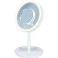 Produktbild: Beurer Kosmetikspiegel BS 45, Ø 17,5 cm, beleuchtet, 1-fach / 5-fach Vergrößerung, mit Standfuß