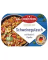 Produktbild: Schweinegulasch 280g I Mit Nudeln & Paprika I Herzhaftes Fertiggericht in Mik...