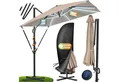 Produktbild: KESSER Ampelschirm, Sonnenschirm SUN XL 300 300 cm Inkl. Abdeckung 360° Drehbar & Neigbar
