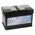 Produktbild: Exide Autobatterie EA722 Premium Carbon Boost 72Ah Starterbatterie für PKW NEU