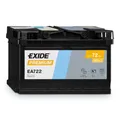 Produktbild: Exide Premium CARBON BOOST 2.0 EA722 Autobatterie 12V 72Ah Starterbatterie