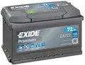 Produktbild: EXIDE Starterbatterie PREMIUM EA722