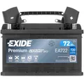 Produktbild: EXIDE Premium Starterbatterie 12V 72Ah 720A/EN LB3 Batterie