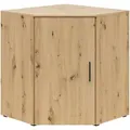 Produktbild: Milino Eckkommode, Eiche Artisan, Kunststoff, 2 Fächer, 71.5x83x71.5 cm, FSC Mix, Typenauswahl, Beimöbel erhältlich, stehend, Wohnzimmer, Kommoden & Sideboards, Kommoden