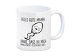 Produktbild: speecheese Tasse Spermium Muttertag Kaffeebecher mit Spruch Alles gute Mama