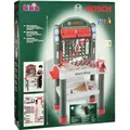 Produktbild: klein Theo Klein 8314 - Bosch Werkbank grün inklusive Ixolino, Maße aufgebaut ca. 50x37x105 cm, ab 3 Jahren