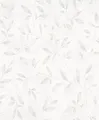 Produktbild: Vliestapete Blätter Floral Metallic weiß grau Marburg 32632 (4,87€/1qm)