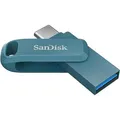 Produktbild: SanDisk USB-Stick Ultra Dual Drive Go, 512 GB, bis 400 MB/s, USB und USB-C 3.0, blau