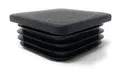 Produktbild: Design61 10x Vierkant Rohrstopfen Lamellenstopfen 40x40 mm mit Lamellen für Innenmaß 34-38 mm
