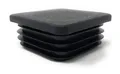 Produktbild: Design61 10x Vierkant Rohrstopfen Lamellenstopfen 40x40 mm mit Lamellen für