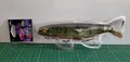 Produktbild: Fox Rage Pro Shad Jointed 23cm 107g Loaded - montierter Gummifisch