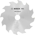 Produktbild: Bosch 1x PRO Wood Kreissägeblatt für Akku-Handkreissägen (für Weichholz, Hartholz, Ø mm, Professional Zubehör Handkreissäge)