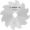 Produktbild: Bosch Accessories Optiline Wood 2608641167 Hartmetall Kreissägeblatt 130 x 20 x 2.4 mm Zähneanzahl: 12 1 St.