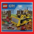 Produktbild: LEGO 60074 City Bulldozer Baustelle Bauarbeiter Abriss Stadt Schubkarre EOL NEU