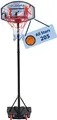 Produktbild: Hudora Basketballständer AllStars205 Höhenverstellbar Outdoor Korbanlage Mobil