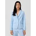 Produktbild: s.Oliver Jackenblazer Indoor-Blazer Hochwertiger Crop-Blazer im Slim Fit blau XL (42)
