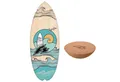 Produktbild: F2 Balanceboard F2 Set Balance Board Halfshell 80x30cm mit Kork Halbkugel