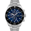 Produktbild: Hugo BOSS 1513704 Herrenuhr OCEAN Edition Blaues Zifferblatt Silbernes Armband