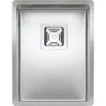 Produktbild: Reginox Elite TEXAS 30 x 40 (L) R10 Edelstahlspüle flächenbündig - Ausschnittmaß 320 x 420 mm / Spüle Edelstahl / Flacheinbau / Unterbau - Silber