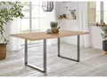Produktbild: Esstisch FORTE, braun (sonoma eiche, rohstahl), B:160cm H:74,1cm T:90cm, Tische, Esstisch, Breite 160 cm