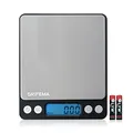 Produktbild: GRIFEMA Küchenwaage Digitale Profi (Hochpräzise 0.01g-500g)- Feinwaage mit LCD Display und 2 Batterien, Briefwaage Abstellautomatik und Tara, Kitchen Scale Klein mit 6 Maßeinheit
