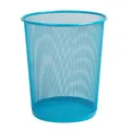 Produktbild: Sinoba Papierkorb Mülleimer Abfalleimer Papiereimer Draht Höhe 34 cm 18 L (Blau)