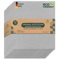Produktbild: Zukunftsenkel Schwedische Spültücher, Biologisch Abbaubare Putztücher, Plastikfreie Putzlappen, Biologisch abbaubar Dishcloths Spüllappen (Hellgrau)