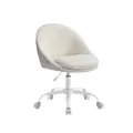 Produktbild: SONGMICS Homeoffice Stuhl Leinenoptik cappuccino-beige cremeweiss OBG020W01