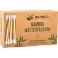 Produktbild: pandoo Wattestäbchen Bio-Bambus, 7,5cm, Ø 4mm aus Bio-Baumwolle, nachhaltig, 200 Stück